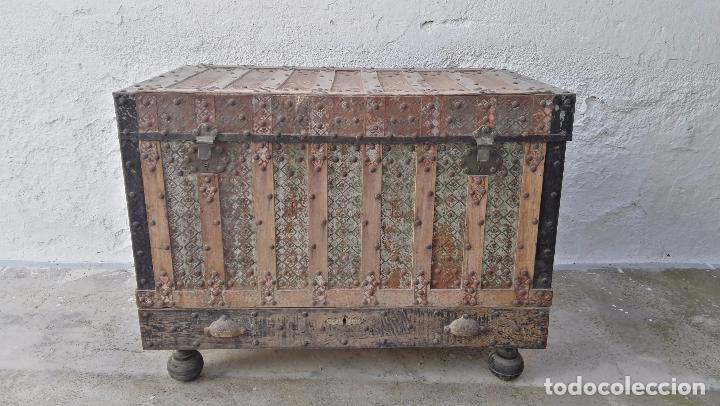 Antig&uuml;edades: Ba&uacute;l con caj&oacute;n - Foto 2