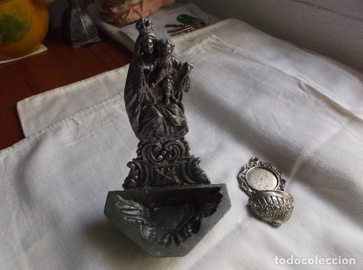 Antig&uuml;edades: LOTE DE DOS BENDITEROS. - Foto 2