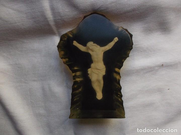 Antig&uuml;edades: CRISTO EN METACRILATO. - Foto 1