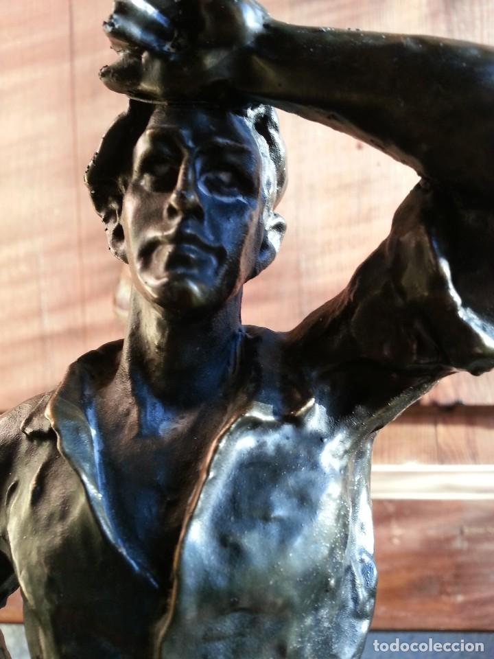 Antig&uuml;edades: FIGURA DE BRONZE . - Foto 11