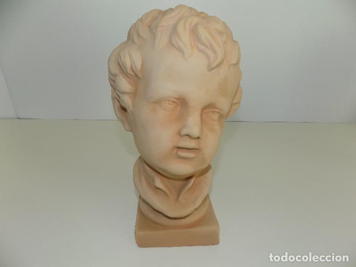 Oggetti Antichi: Busto de Ni&ntilde;a Decoraci&oacute;n. Original a&ntilde;os 1980/90. Nuevo, a estrenar!