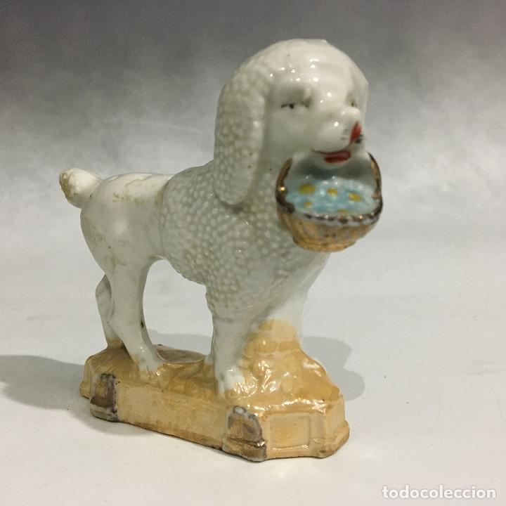 Antig&uuml;edades: PALILLERO DE SARGADELOS PERRO CANICHE - Foto 1