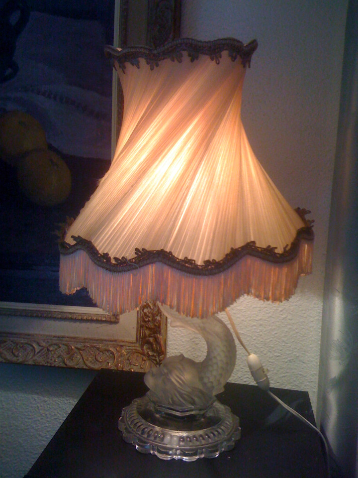 Antig&uuml;edades: LAMPARA CRISTAL ANTIGUA - Foto 1
