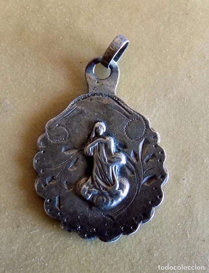 Antig&uuml;edades: MEDALLA PLACA. 3 CM - Foto 1