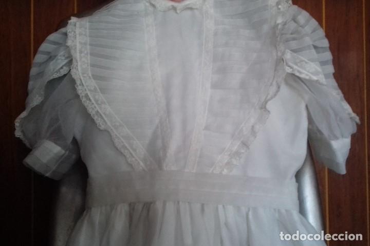 Antig&uuml;edades: BONITO VESTIDO DE PRIMERA COMUNION. - Foto 3