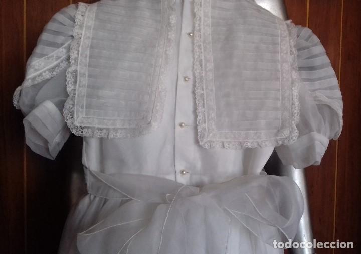 Antig&uuml;edades: BONITO VESTIDO DE PRIMERA COMUNION. - Foto 10