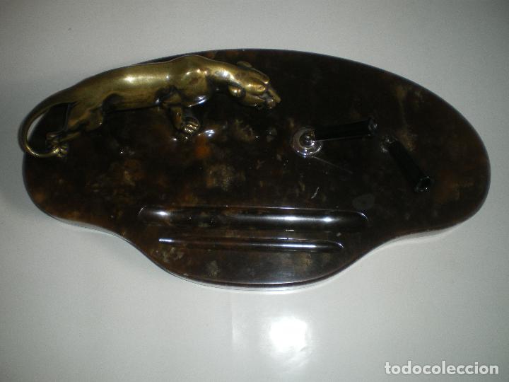 Antig&uuml;edades: ESCRIBANIA DE MARMOL Y BRONCE - Foto 1