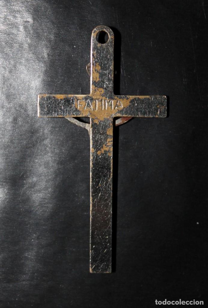 Antig&uuml;edades: Crucifijo. Rdo. de F&aacute;tima - Foto 2