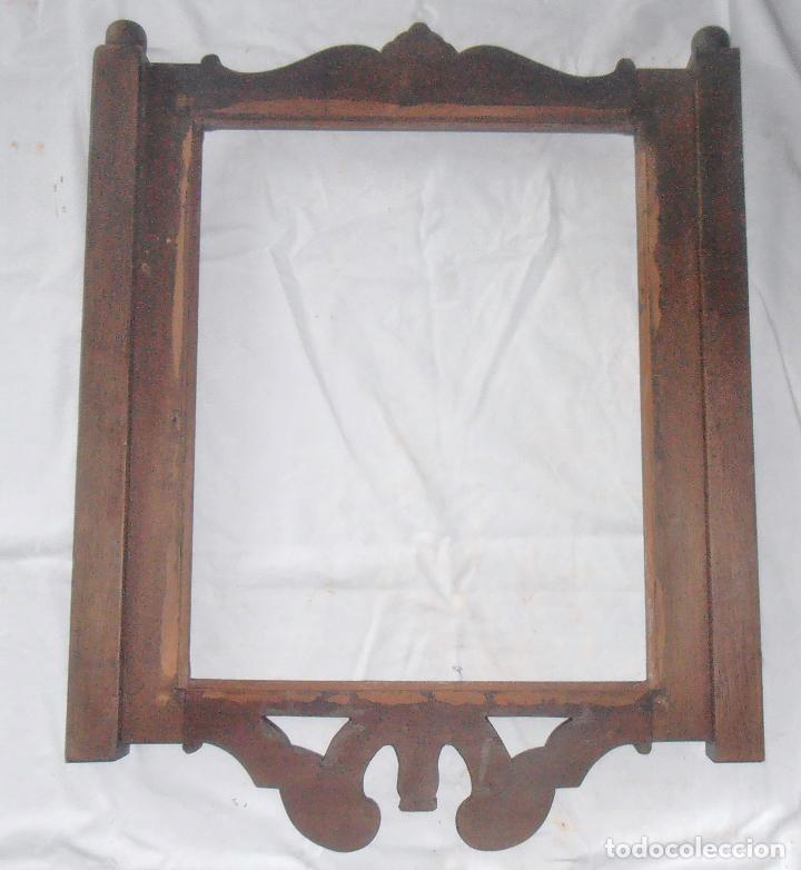 Antig&uuml;edades: MARCO DE ESPEJO DE CAOBA - Foto 5