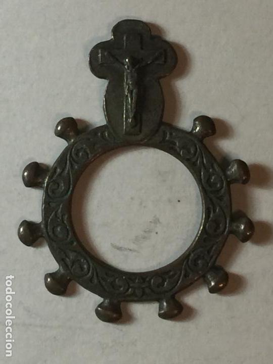 Antig&uuml;edades: MEDALLA RELIGIOSA. 45 x 36 mm. - Foto 2