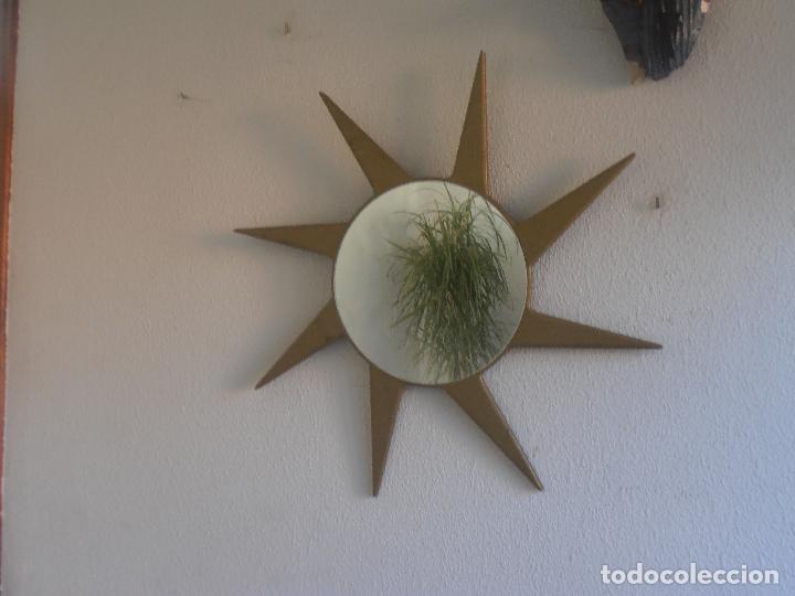Antig&uuml;edades: SOL DE HIERRO CON ESPEJO ADERIDO - Foto 5