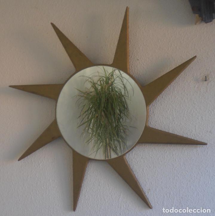 Antig&uuml;edades: SOL DE HIERRO CON ESPEJO ADERIDO - Foto 7