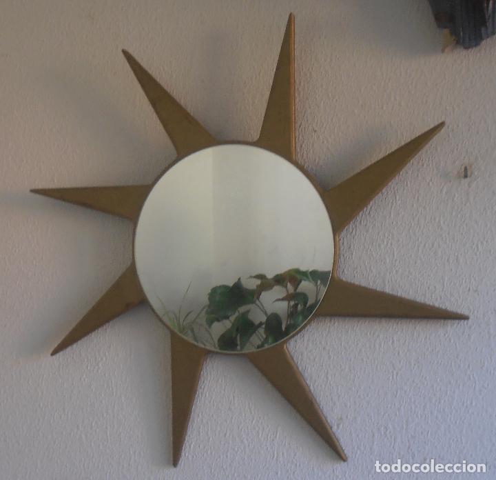 Antig&uuml;edades: SOL DE HIERRO CON ESPEJO ADERIDO - Foto 9