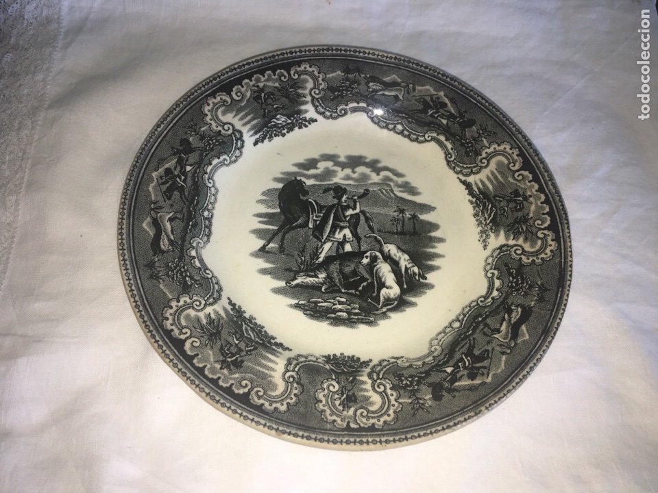 Antig&uuml;edades: Antiguo plato de Cartagena - Foto 1