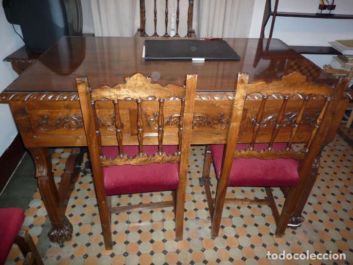 Antig&uuml;edades: 2 SILLAS DE DESPACHO. - Foto 4