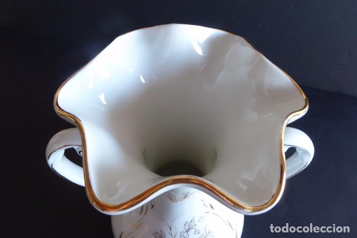 Antig&uuml;edades: JARR&Oacute;N DE PORCELANAS ELYCA DECORACI&Oacute;N ORO - Foto 5