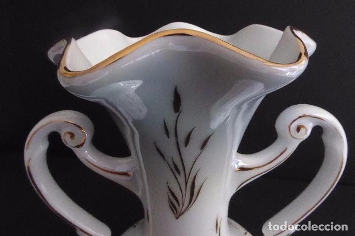 Antig&uuml;edades: JARR&Oacute;N DE PORCELANAS ELYCA DECORACI&Oacute;N ORO - Foto 6