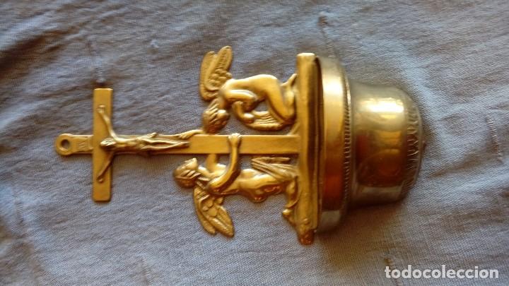 Antig&uuml;edades: Benditera de bronce - Foto 2