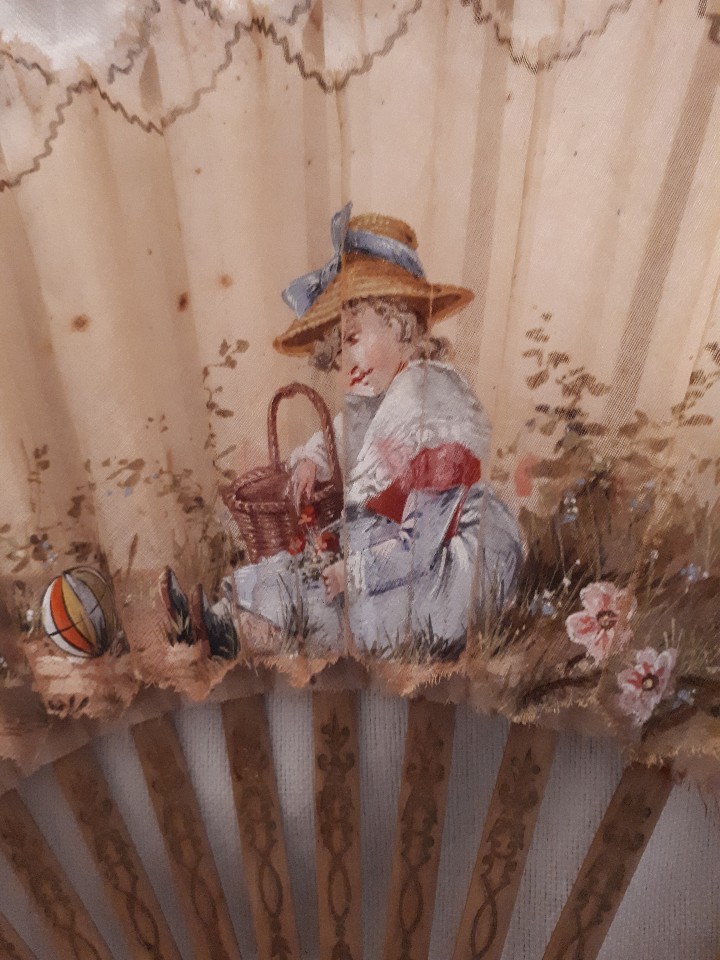 Antig&uuml;edades: Original abanico antiguo - Foto 2