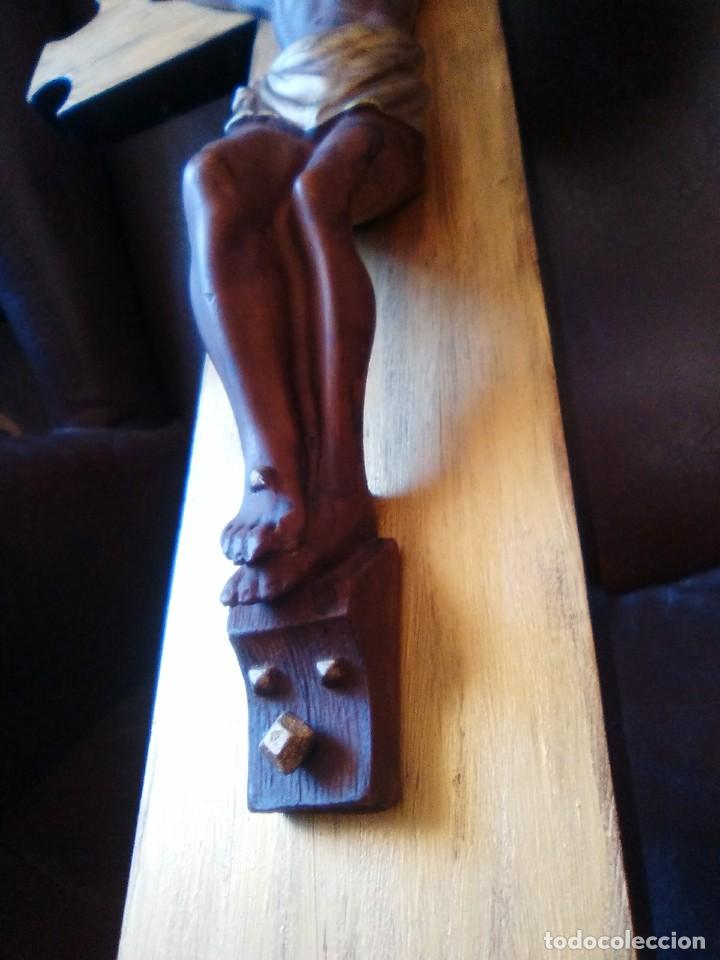 Antig&uuml;edades: Cristo con cruz dorada. - Foto 4