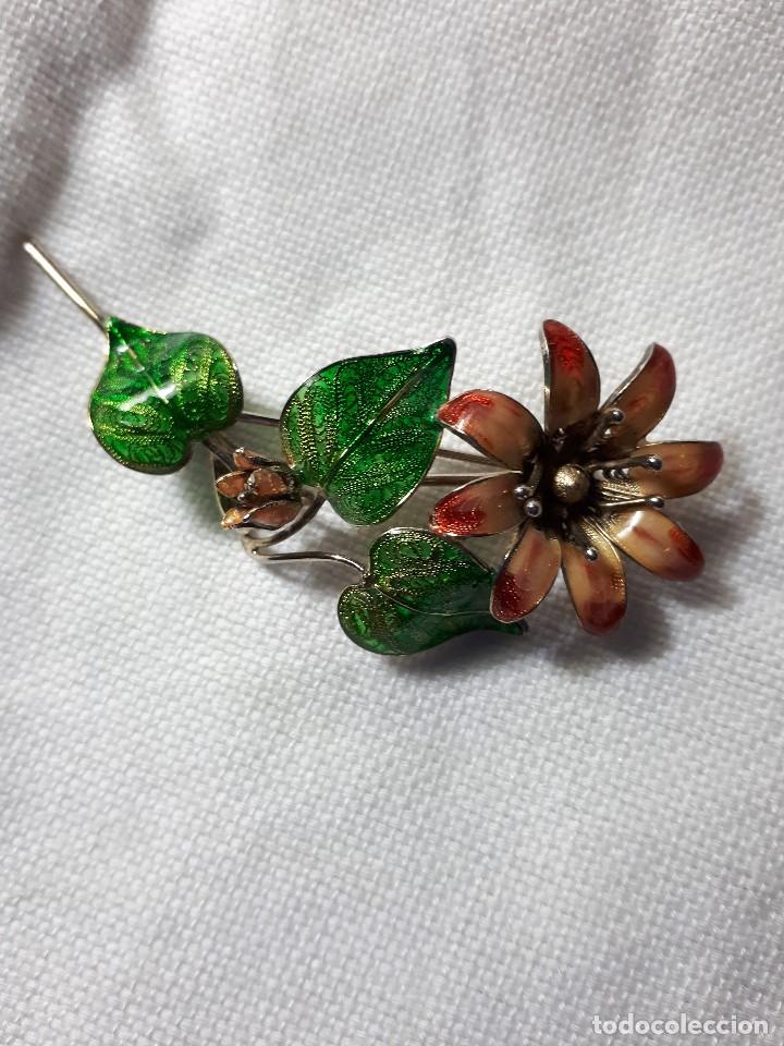 Antig&uuml;edades: Precioso broche en plata - Foto 1