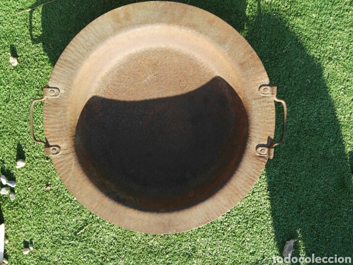 Antig&uuml;edades: Plato brasero antiguo - Foto 1