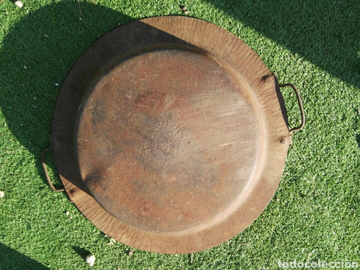 Antig&uuml;edades: Plato brasero antiguo - Foto 2