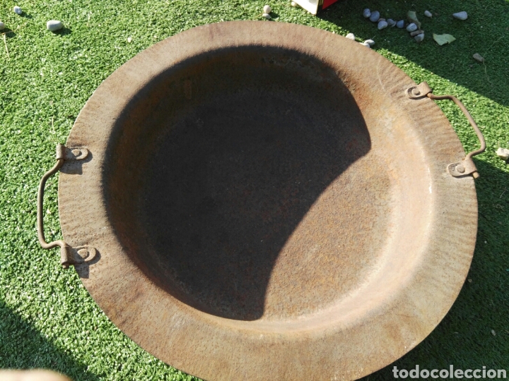Antig&uuml;edades: Plato brasero antiguo - Foto 3