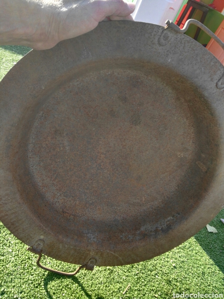 Antig&uuml;edades: Plato brasero antiguo - Foto 4