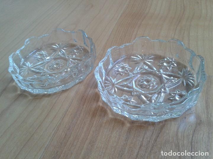Antig&uuml;edades: Pareja de ceniceros -- encajables -- cristal -- impecables - Foto 1