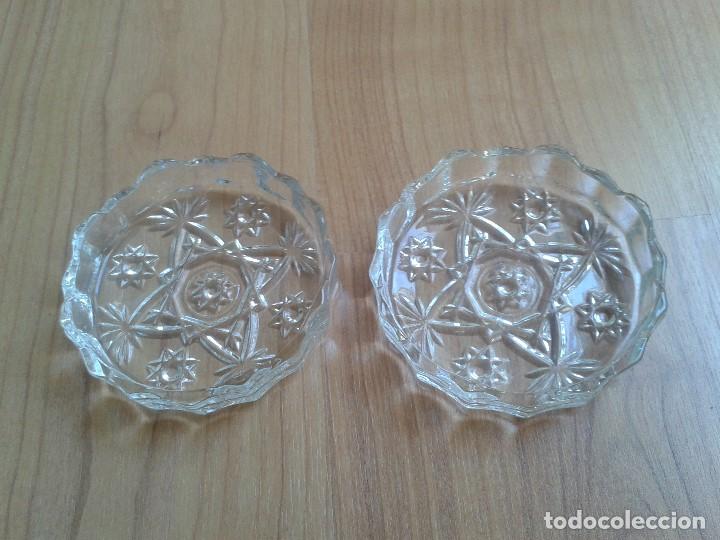Antig&uuml;edades: Pareja de ceniceros -- encajables -- cristal -- impecables - Foto 3