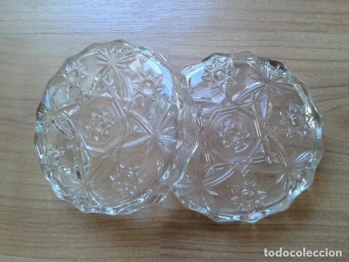 Antig&uuml;edades: Pareja de ceniceros -- encajables -- cristal -- impecables - Foto 4