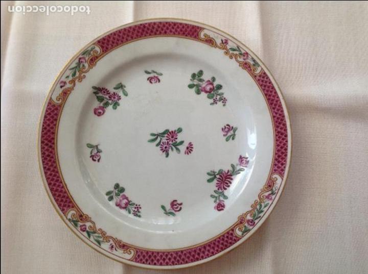 Antig&uuml;edades: Plato de porcelana de Samson - Foto 1