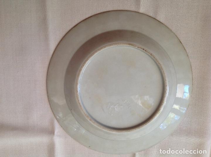 Antig&uuml;edades: Plato de porcelana de Samson - Foto 2