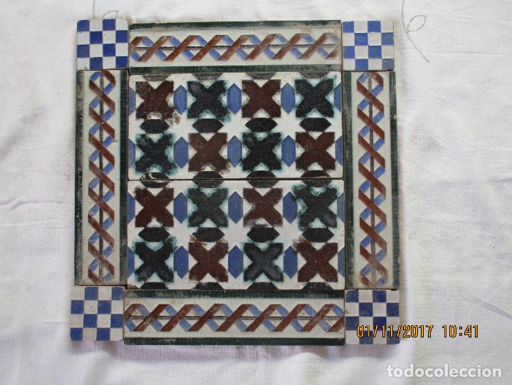 Antig&uuml;edades: Composicion de azulejos de Mensaque (Triana) - Foto 1