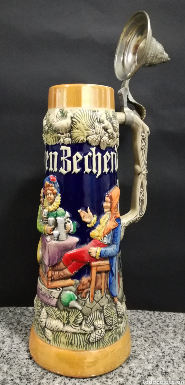 Antig&uuml;edades: Jarra de cerveza alemana. - Foto 1