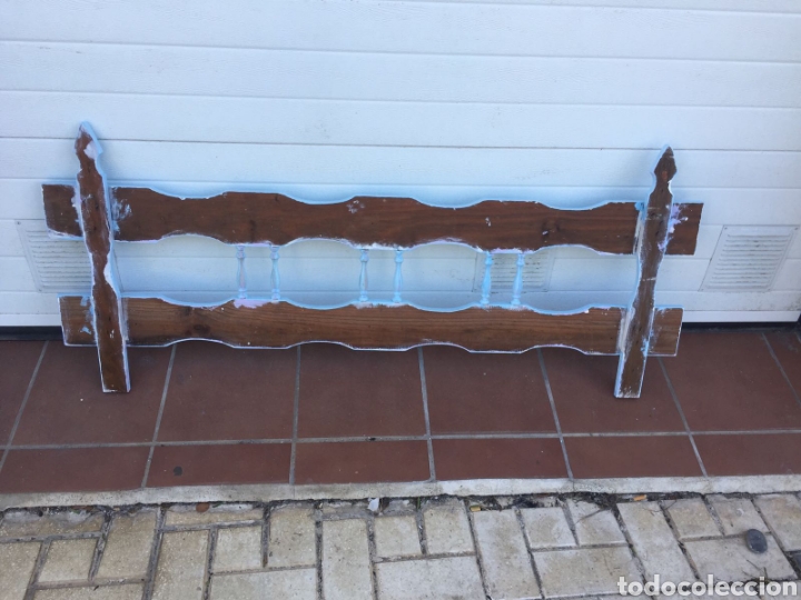 Antig&uuml;edades: CABECERO CAMA CASTELLANO - Foto 4