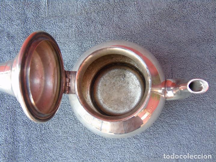 Antig&uuml;edades: ANTIGUA TETERA PLATEADA. - Foto 6