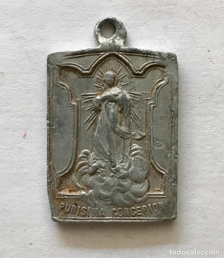 Antig&uuml;edades: Medalla de la Pur&iacute;sima Concepci&oacute;n - Foto 1