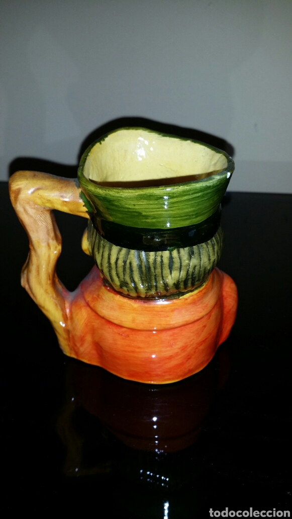 Antig&uuml;edades: Antigua jarra estilo Toby Jug - Foto 2