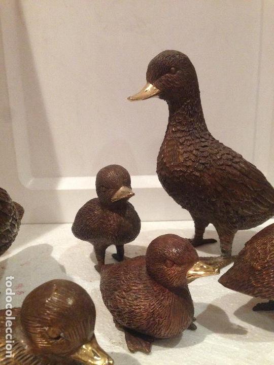 Antig&uuml;edades: Conjunto de patos en Bronce - Foto 4