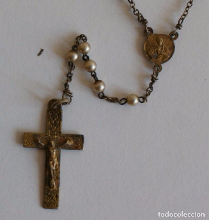 dos rosarios antiguos religiosos - Compra venta en todocoleccion