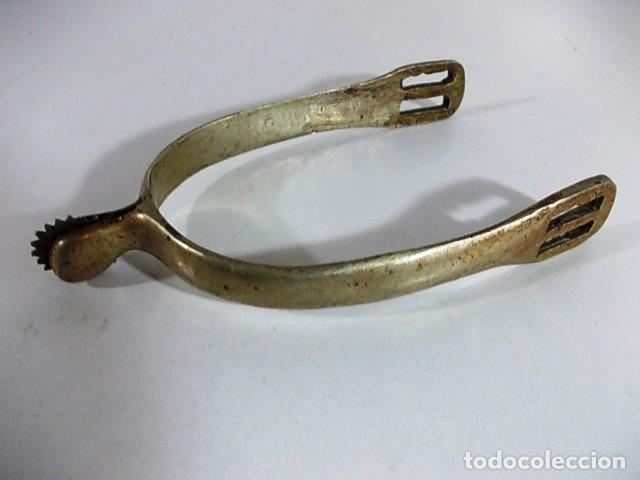 Antig&uuml;edades: ANTIGUA ESPUELA EN BRONCE - Foto 2