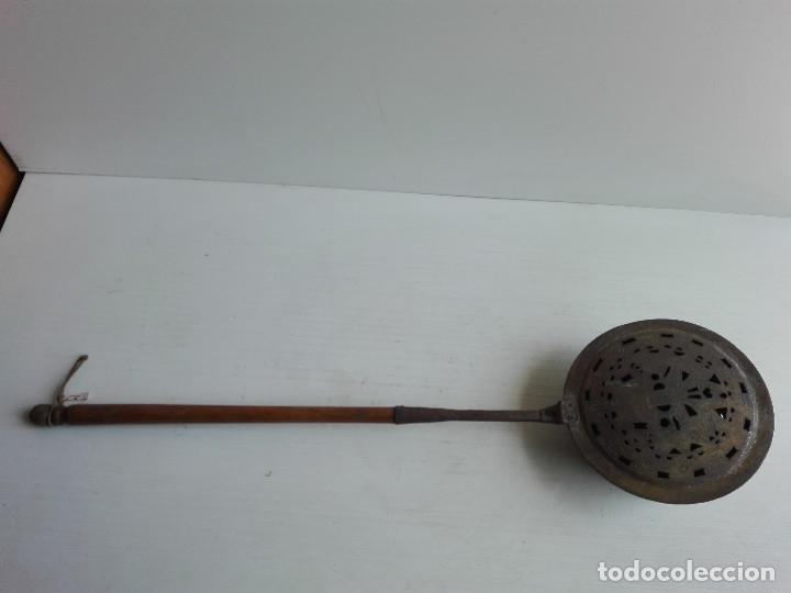 Antiquit&eacute;s: CALIENTACAMAS DE COBRE DEL SIGLO XIX