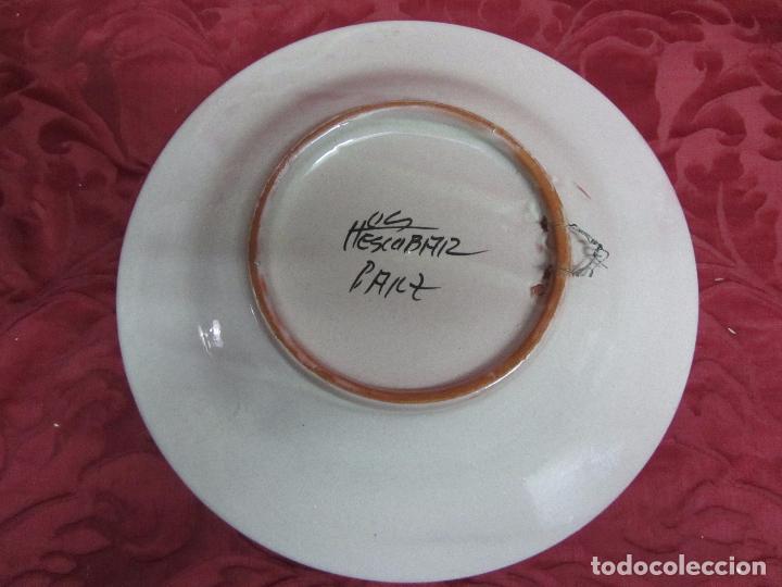 Antig&uuml;edades: Plato policromado con un Sol - Foto 2