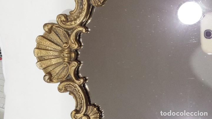 Antig&uuml;edades: Espejo de bronce,parece bronce. - Foto 6