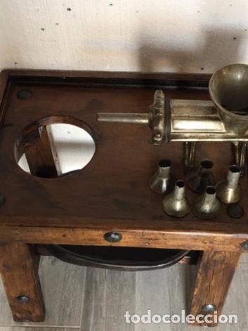 Antig&uuml;edades: MESA CON M&Aacute;QUINA CHORICERA - Foto 3