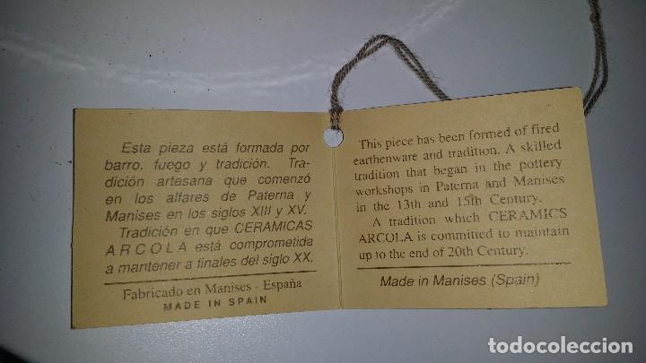 Antig&uuml;edades: cer&agrave;micas Arcola, olla y tapa de pato, Manises - Foto 3