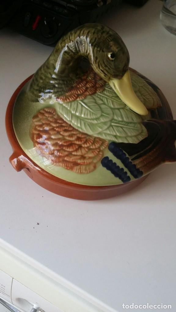 Antig&uuml;edades: cer&agrave;micas Arcola, olla y tapa de pato, Manises - Foto 11