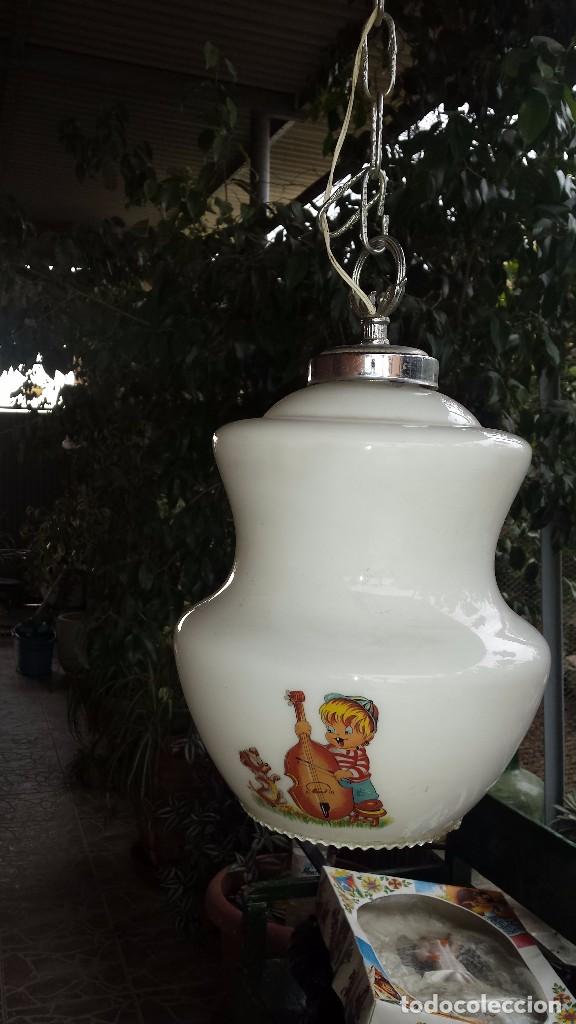 Antig&uuml;edades: antigua lampara , preciosa - Foto 1